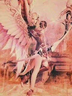 Эльфийка лучница из Aion обои