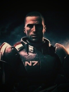 Шепард из Mass Effect обои