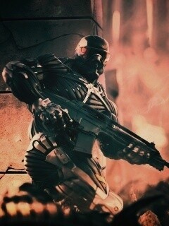Пророк из Crysis 2 обои