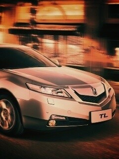 Acura в движении обои
