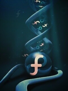 OS Fedora обои