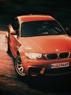 BMW M1 в заносе на треке обои