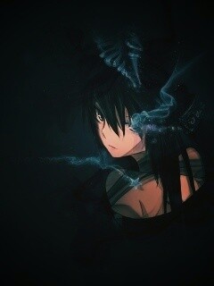 Black rock shooter обои
