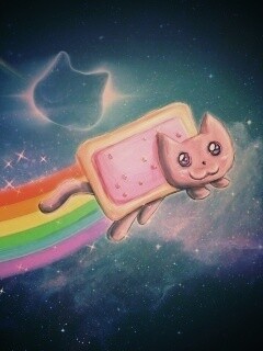 Nyan cat обои