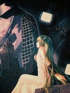 Вокалоид Hatsune Miku обои