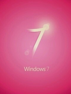 Сиреневый фон Windows 7 обои