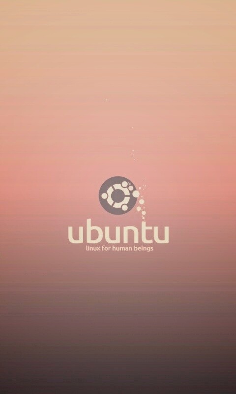 Логотип Ubuntu обои