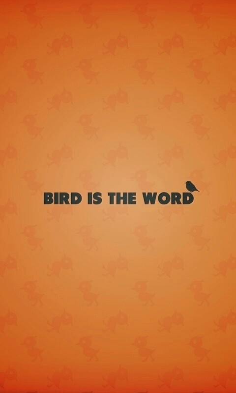 Bird is the word обои