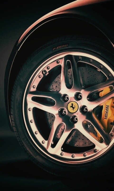 Колесо Scaglietti 612 обои