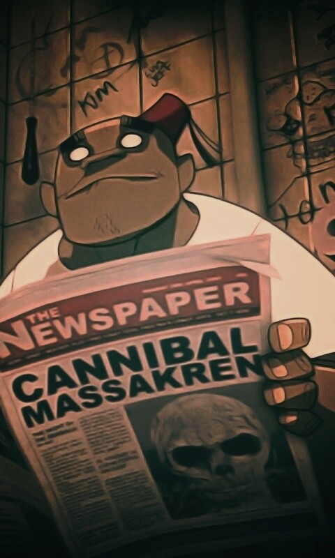 Рассел Хоббс из Gorillaz обои