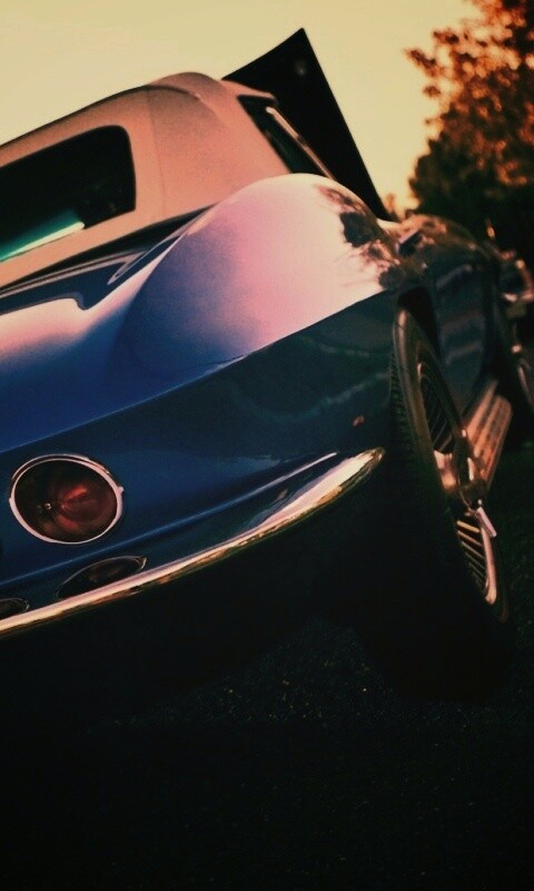 Ретро Chevrolet Corvette обои