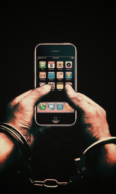 Ты раб своего iPhone обои