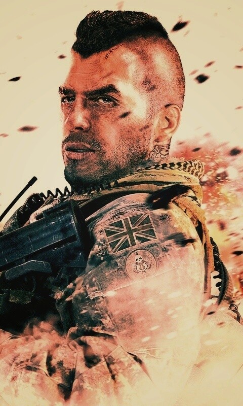Солдат из COD Modern Warfare обои