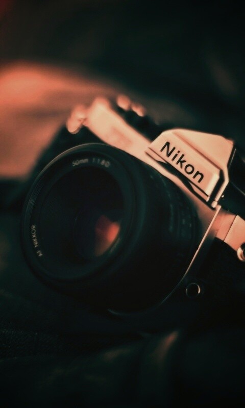 Плёночный фотоаппарат Nikon обои