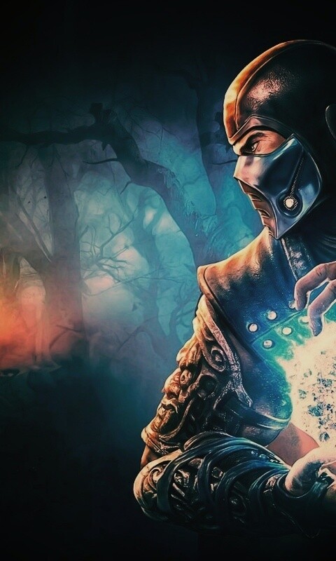 Бой SubZero и Scorpion из Mortal Kombat обои