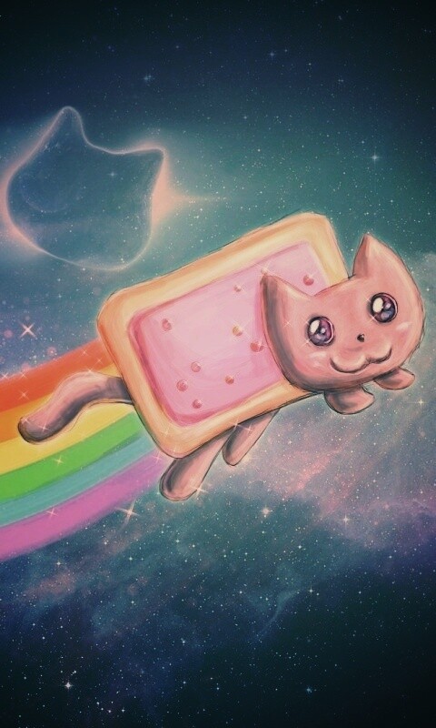 Nyan cat обои