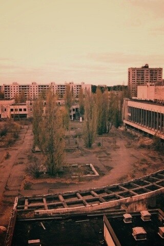 Площадь в Припяти обои