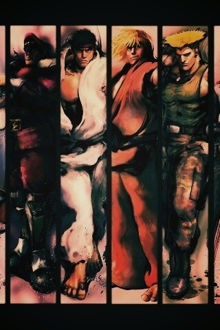 Герои игры Street FIghter обои