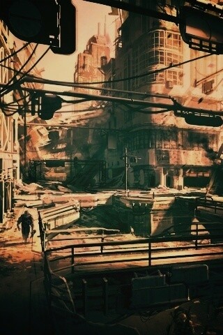 Локация из Fallout 3 обои