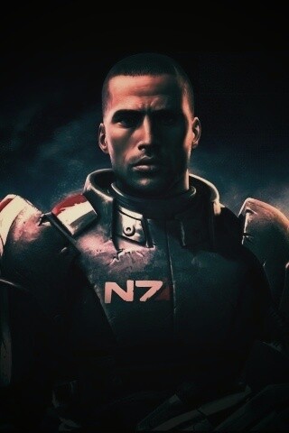 Шепард из Mass Effect обои