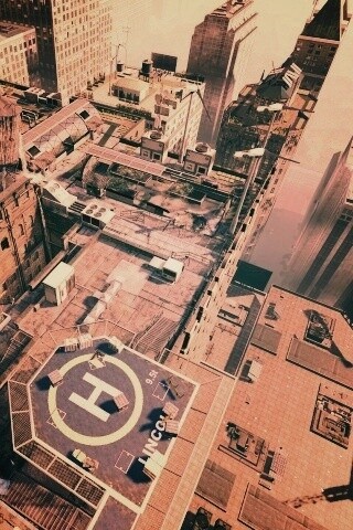 Вид сверху на карту уровня из Crysis 2 обои