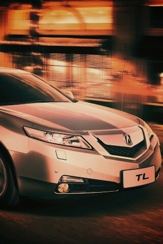 Acura в движении обои