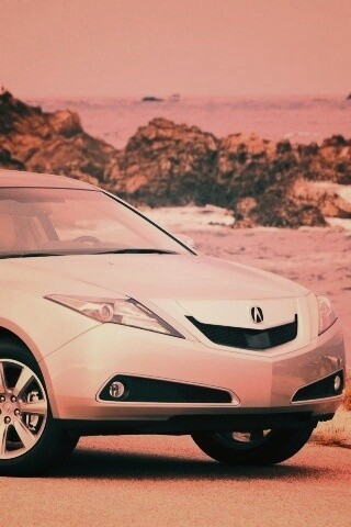 Acura на побережье обои