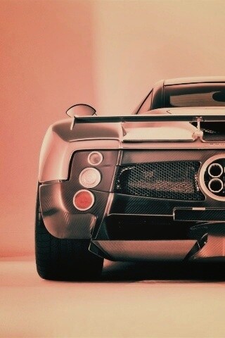 Pagani Zonda сзади обои