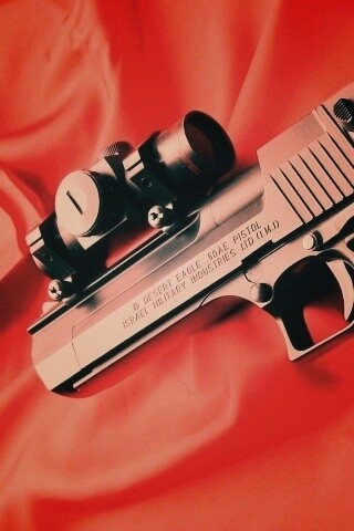 Пистолет Desert Eagle с прицелом обои