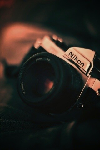 Плёночный фотоаппарат Nikon обои