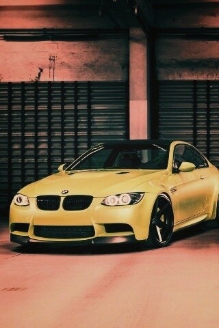 Черный и зеленый BMW M3 обои