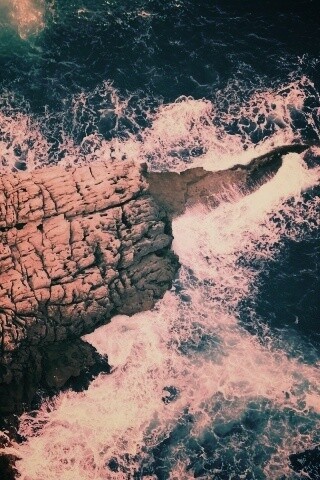 Водораздел в море обои