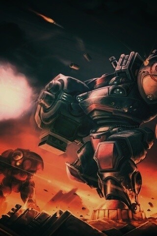 Терраны из StarCraft обои