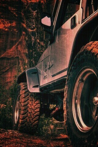 Jeep на бездорожье обои