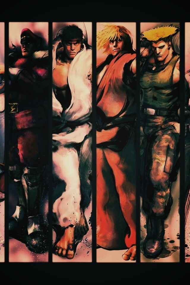 Герои игры Street FIghter обои