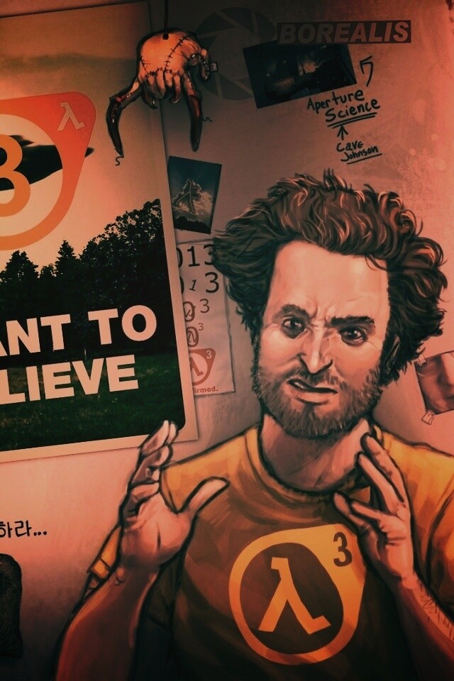 Half Life 3 - I want to believe обои