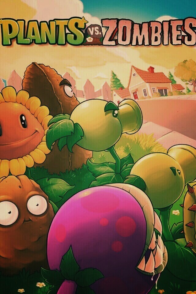 Plants vs zombies обои