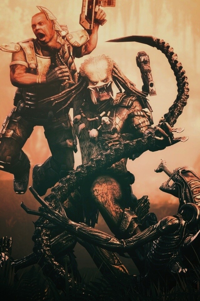 Alien vs Predator 2 обои