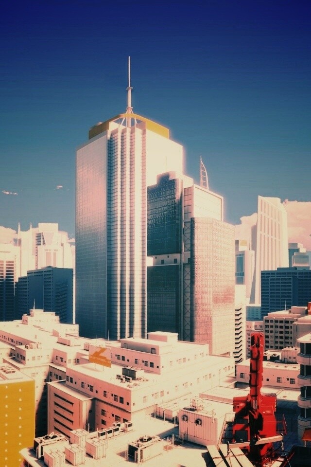 Город Mirrors Edge обои