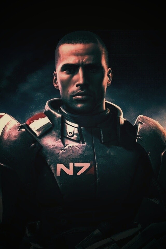Шепард из Mass Effect обои