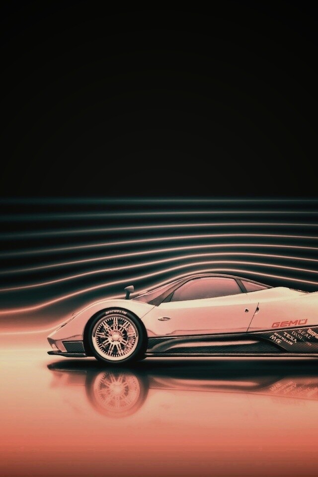 Аэродинамика Pagani Zonda обои