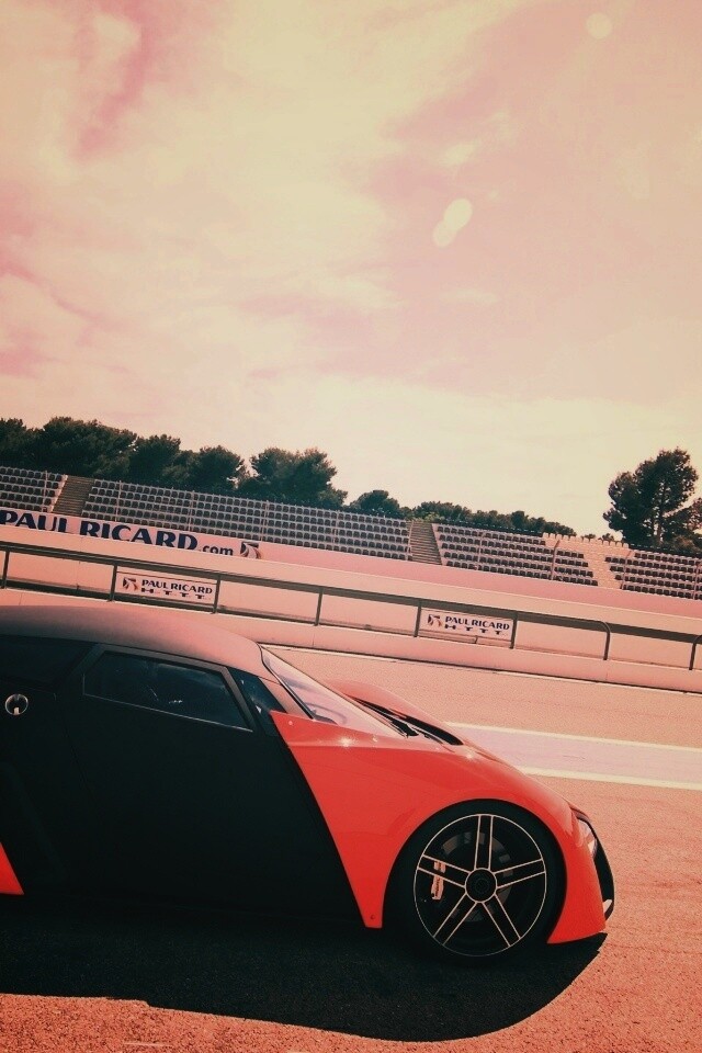 Marussia на треке обои