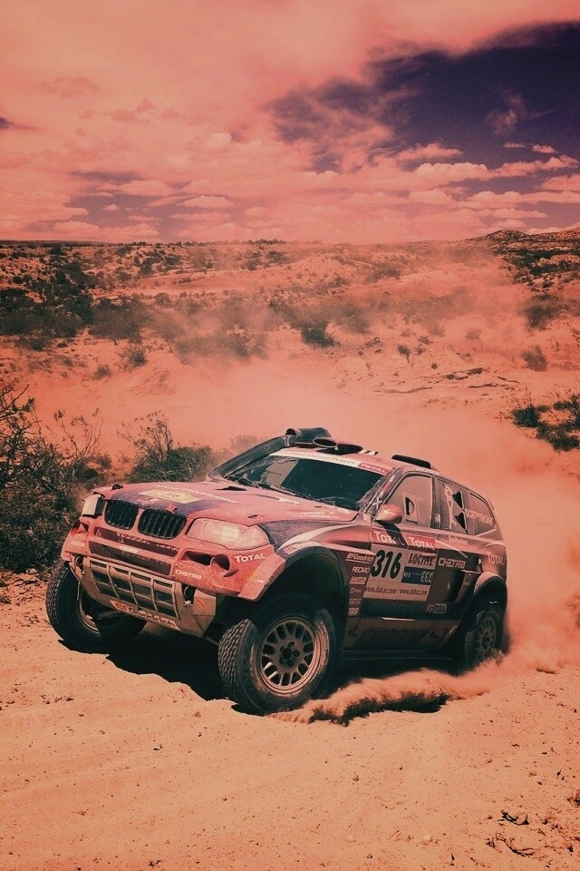Раллийный BMW X3 обои
