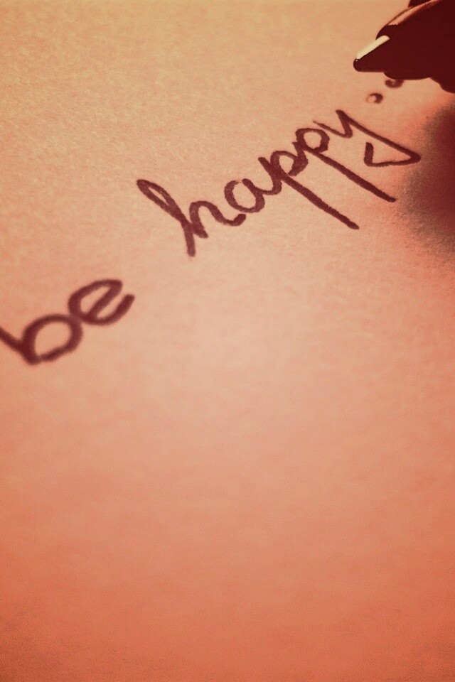 ... be happy ... обои