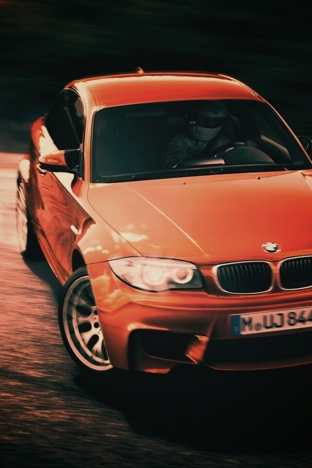 BMW M1 в заносе на треке обои