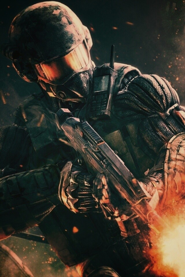 Костюм из Crysis 2 обои