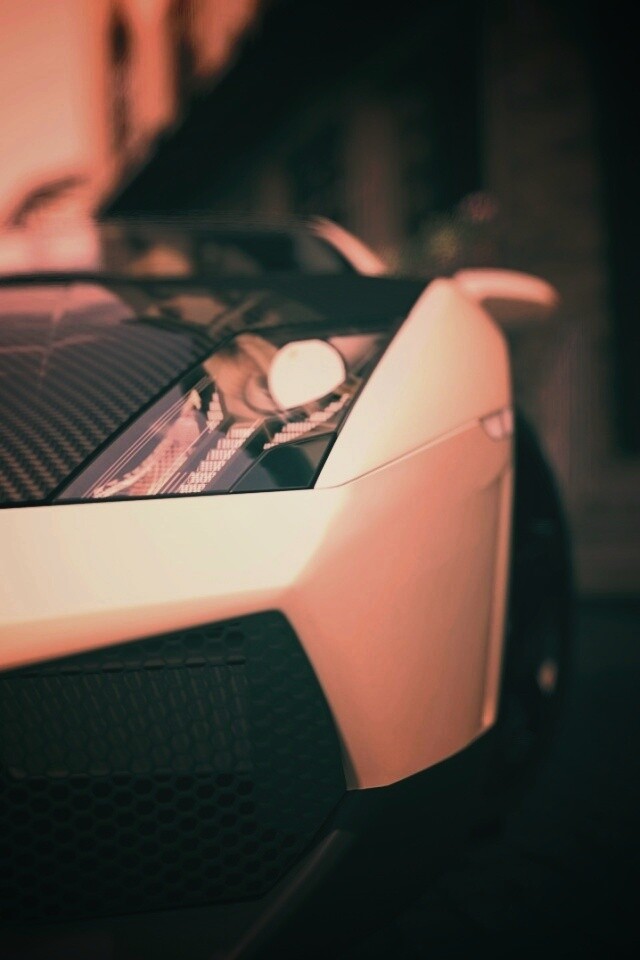 Lamborghini с карбоновым багажником обои