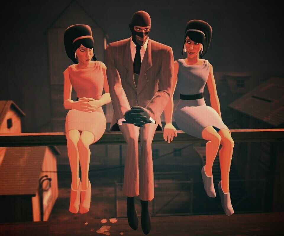 Шпион из Team Fortress 2 обои