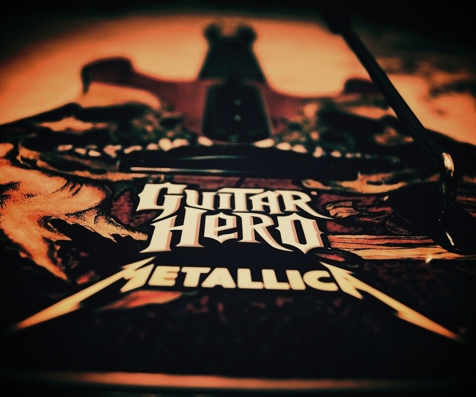 Контролер для Guitar Hero с Металликой обои