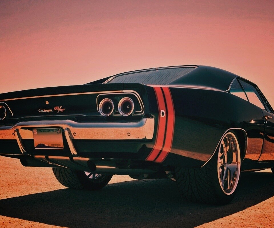 Зад Dodge Charger обои